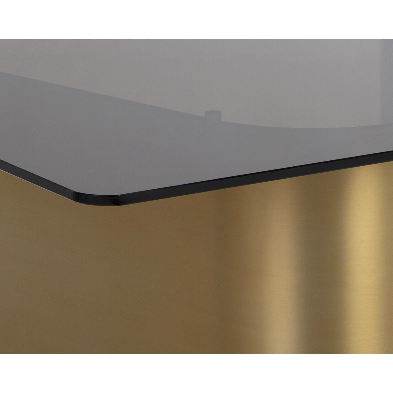 Whisper 54 X 30 inch Brown / Gold Coffee Table